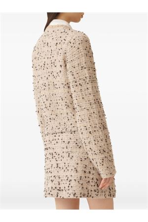 Beige Buttoned tweed jacket FABIANA FILIPPI | GCD215F122L545VR2
